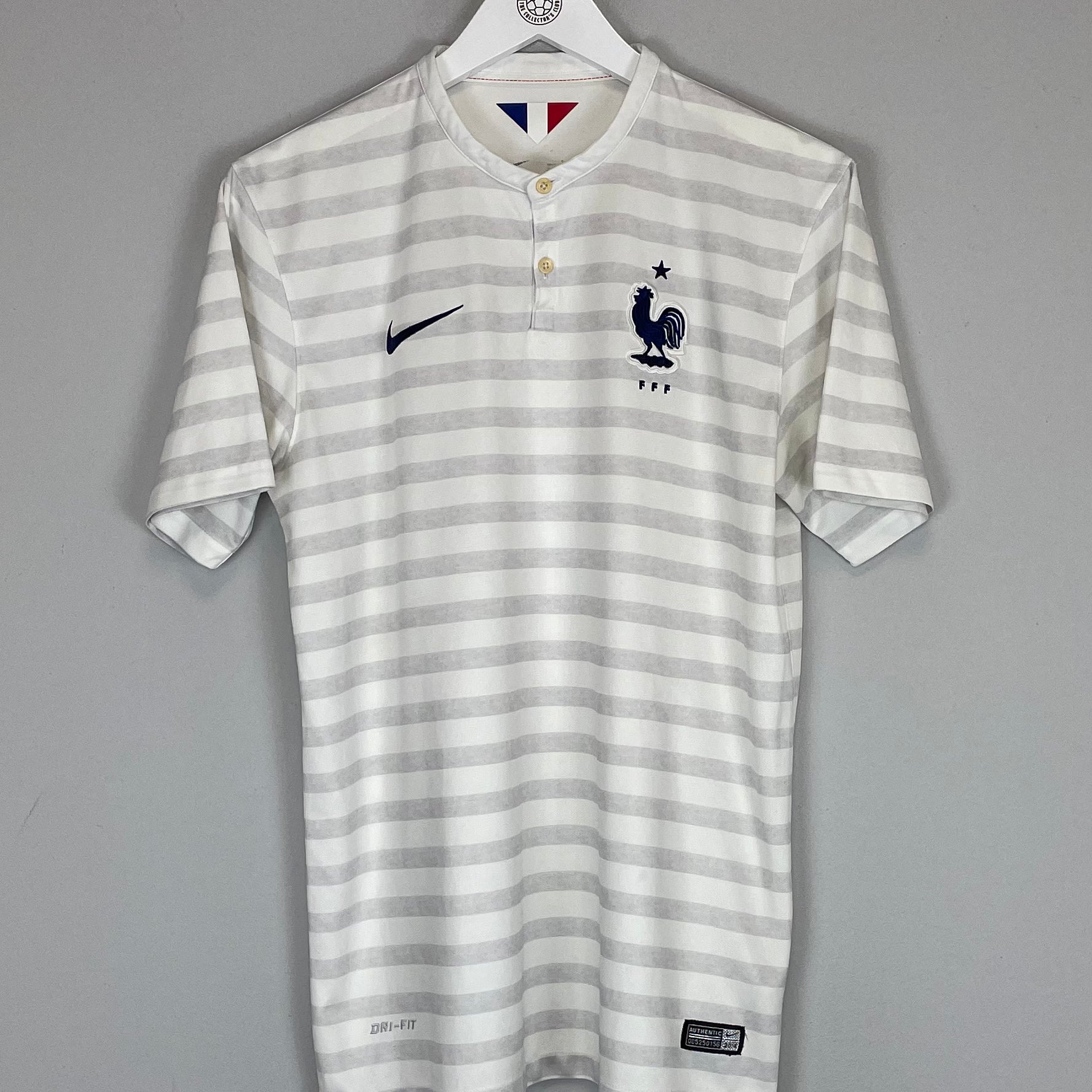 Shop 2014/15 FRANCE AWAY SHIRT (M) NIKE, classic football shirts, vintage football shirts & retro soccer jerseys at Cult Kits