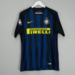 Shop 2016/17 INTER MILAN ICARDI #9 HOME SHIRT (M) NIKE, classic football shirts, vintage football shirts & retro soccer jerseys at Cult Kits