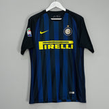 Shop 2016/17 INTER MILAN ICARDI #9 HOME SHIRT (M) NIKE, classic football shirts, vintage football shirts & retro soccer jerseys at Cult Kits