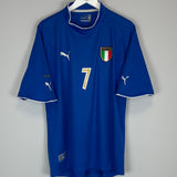 2003/04 ITALY DEL PIERO #7 HOME SHIRT (XXL) PUMA