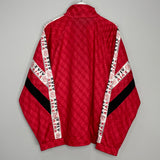 Shop 1994/95 AJAX 1/4 ZIP JACKET (XXL) UMBRO, classic football shirts, vintage football shirts & retro soccer jerseys at Cult Kits
