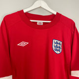 Shop 2010/11 ENGLAND AWAY SHIRT (XL) UMBRO, classic football shirts, vintage football shirts & retro soccer jerseys at Cult Kits