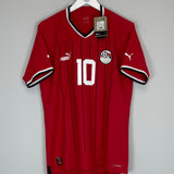 Shop 2022/23 EGYPT SALAH #11 *BNWT* AUTHENTIC HOME SHIRT (L) PUMA, classic football shirts, vintage football shirts & retro soccer jerseys at Cult Kits