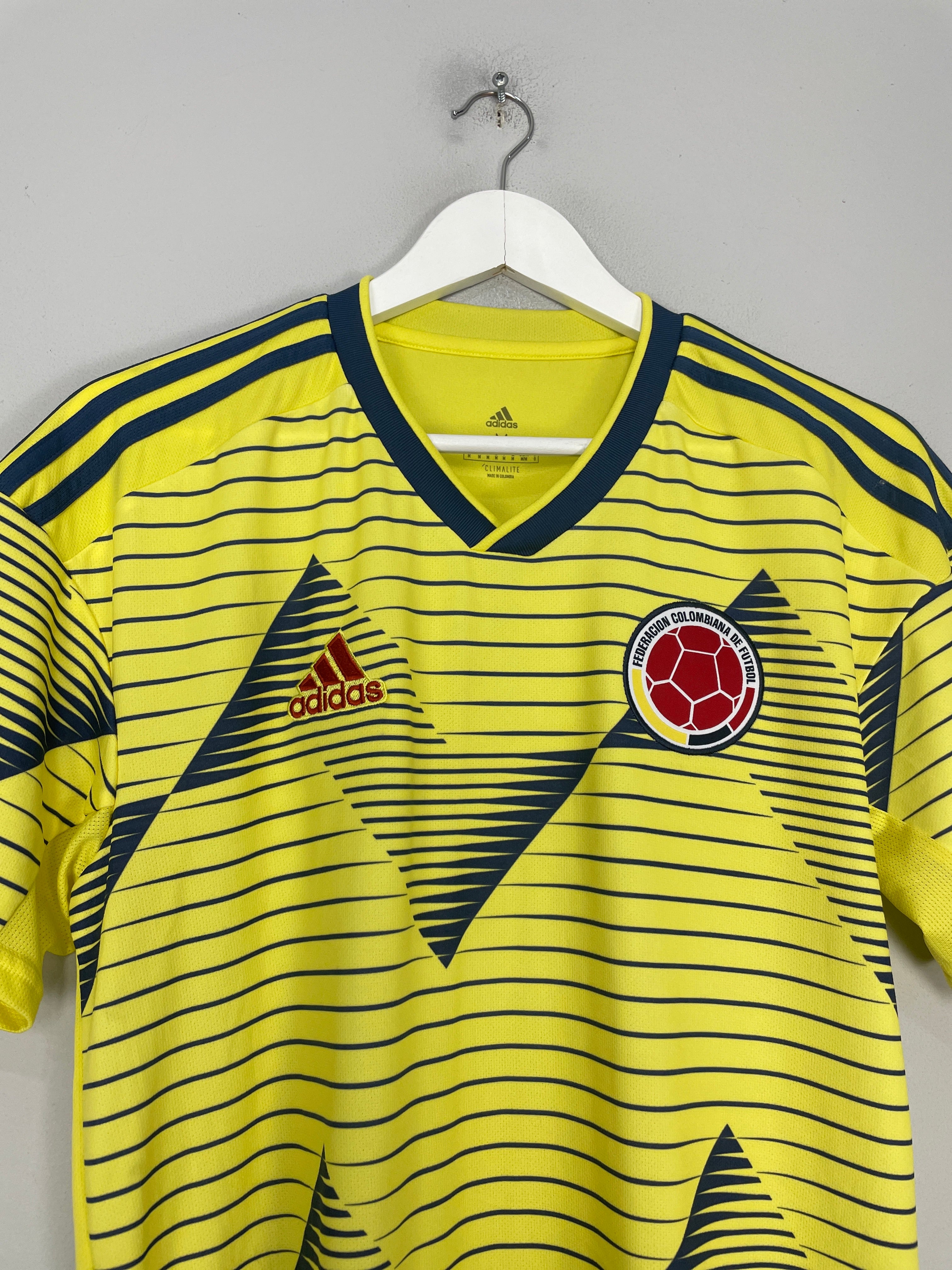 Shop 2019/20 COLOMBIA HOME SHIRT (M) ADIDAS, classic football shirts, vintage football shirts & retro soccer jerseys at Cult Kits