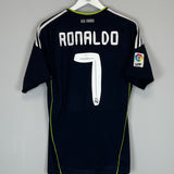 Shop 2010/11 REAL MADRID RONALDO #7 AWAY SHIRT (M) ADIDAS, classic football shirts, vintage football shirts & retro soccer jerseys at Cult Kits