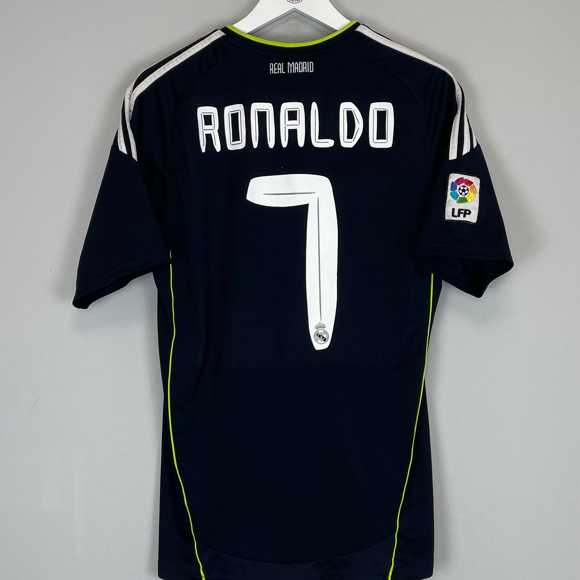Shop 2010/11 REAL MADRID RONALDO #7 AWAY SHIRT (M) ADIDAS, classic football shirts, vintage football shirts & retro soccer jerseys at Cult Kits