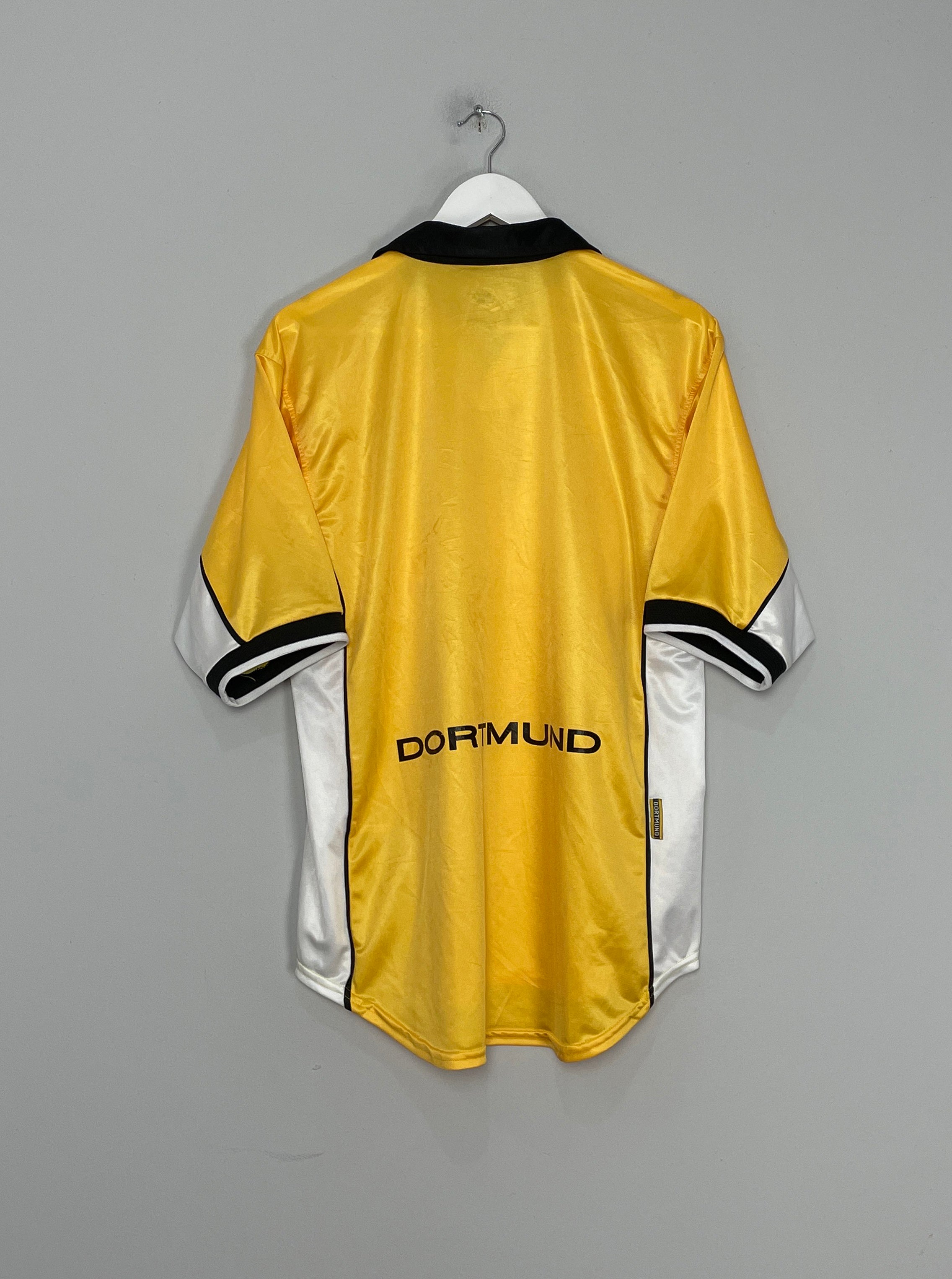 Shop 1998/00 DORTMUND HOME SHIRT (L) NIKE, classic football shirts, vintage football shirts & retro soccer jerseys at Cult Kits