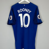 2017/18 EVERTON ROONEY #10 HOME SHIRT (XL) UMBRO