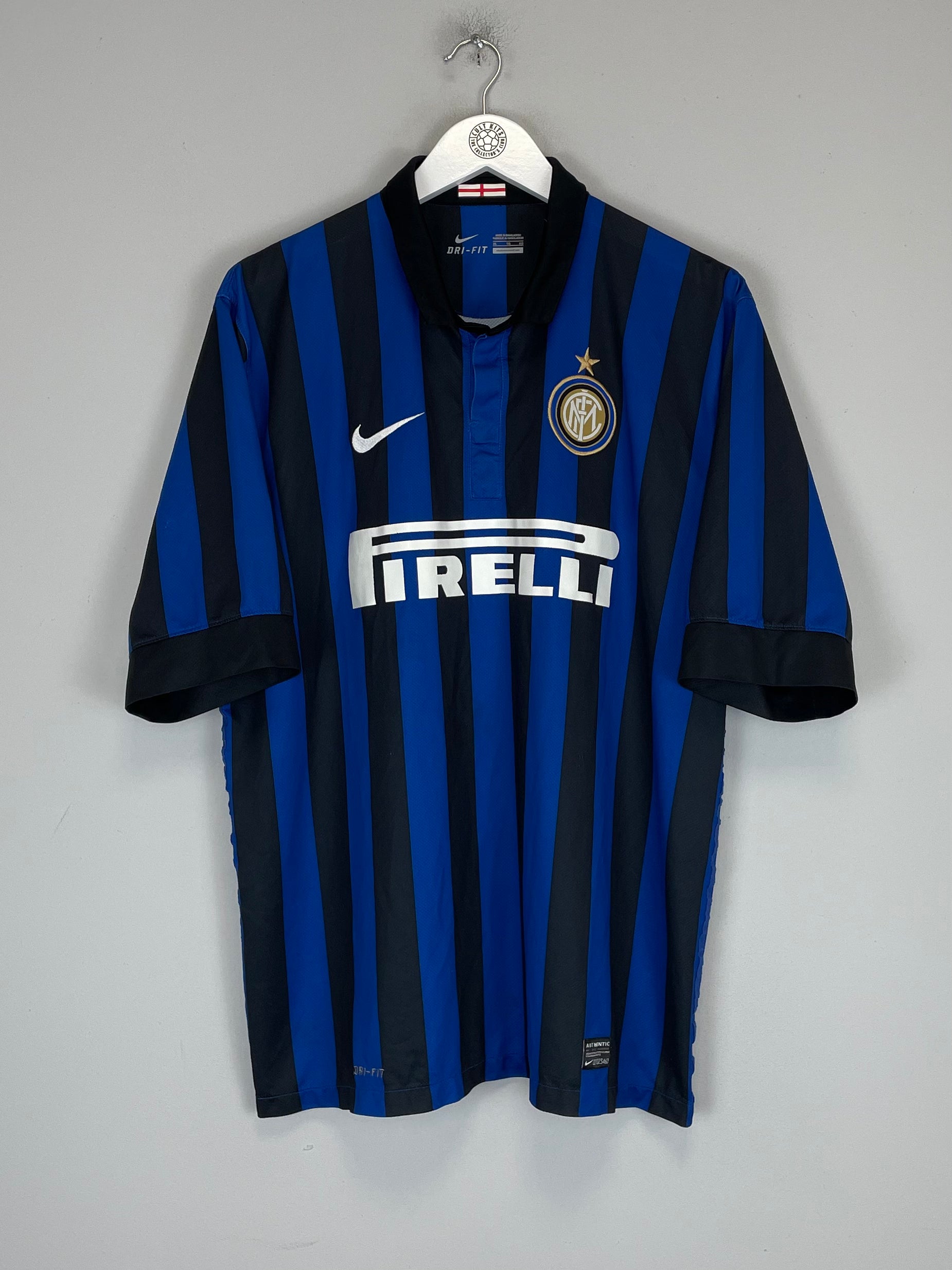 Shop 2011/12 INTER MILAN FORLAN #9 HOME SHIRT (XL) NIKE, classic football shirts, vintage football shirts & retro soccer jerseys at Cult Kits