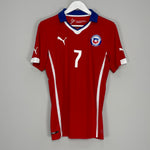 Shop 2014/15 CHILE ALEXIS #7 HOME SHIRT (M) PUMA, classic football shirts, vintage football shirts & retro soccer jerseys at Cult Kits