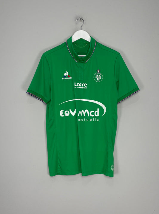 2016/17 SAINT ETIENNE HOME SHIRT (L) LE COQ