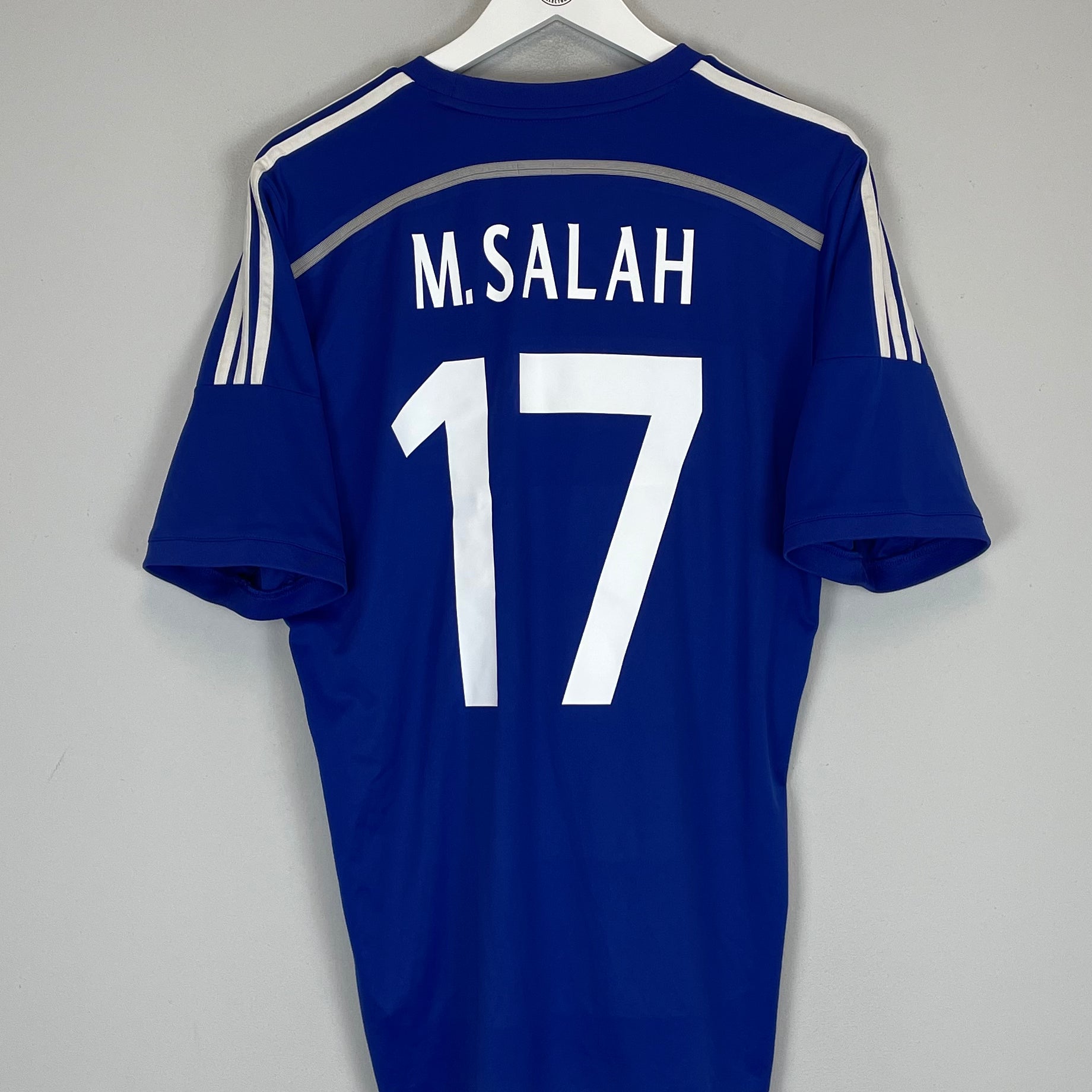 Shop 2014/15 CHELSEA M.SALAH #17 HOME SHIRT (L) ADIDAS, classic football shirts, vintage football shirts & retro soccer jerseys at Cult Kits