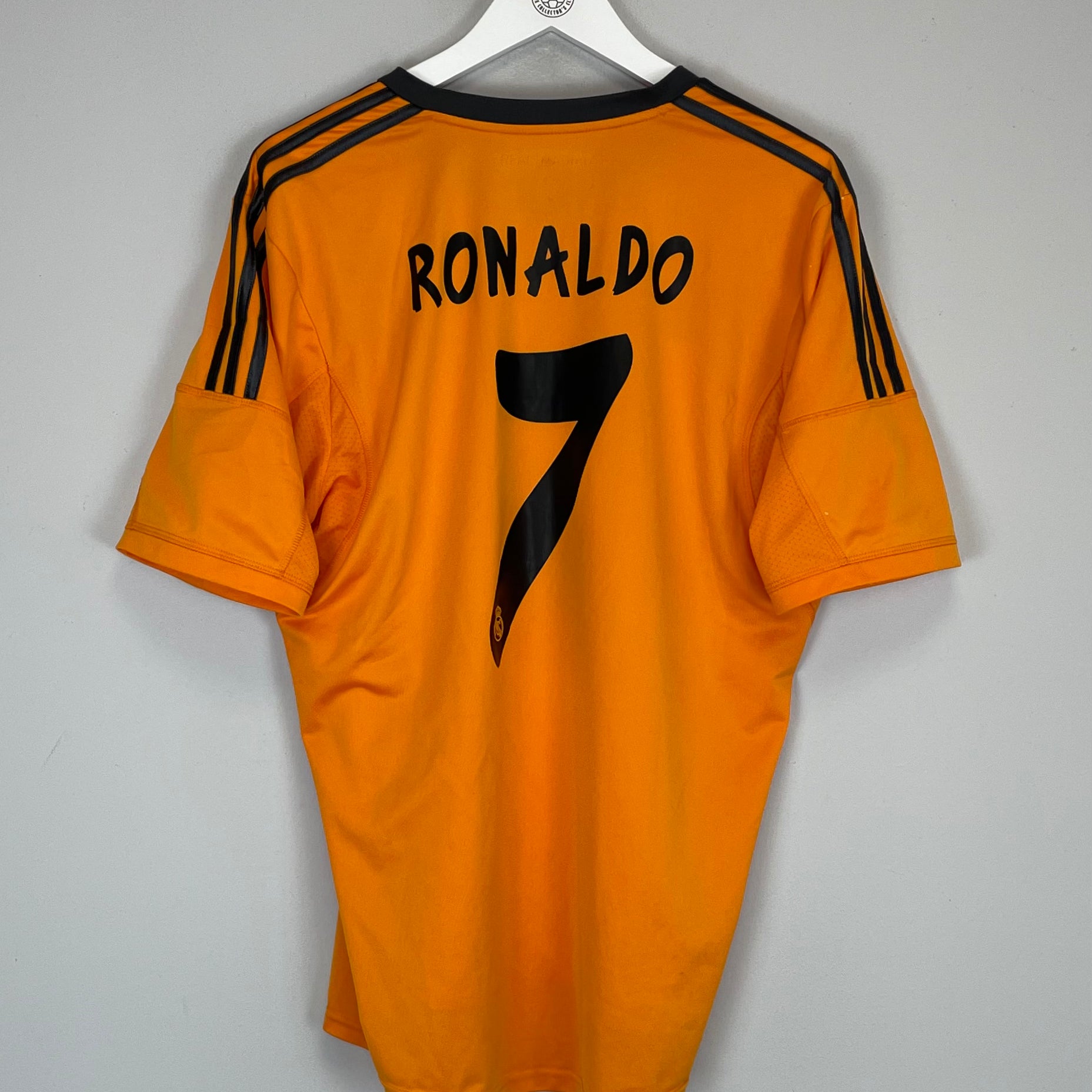 Shop 2013/14 REAL MADRID RONALDO #7 THIRD SHIRT (L) ADIDAS, classic football shirts, vintage football shirts & retro soccer jerseys at Cult Kits
