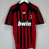 2007/08 AC MILAN RONALDO #99 HOME SHIRT (M) ADIDAS