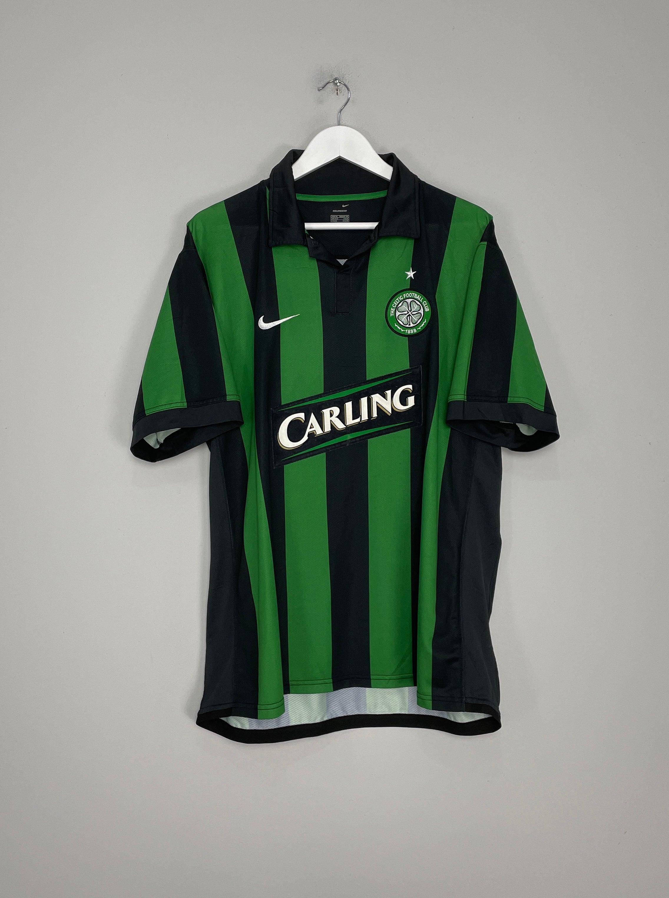 Shop 2006/07 CELTIC NAKAMURA #25 AWAY SHIRT (XL) NIKE, classic football shirts, vintage football shirts & retro soccer jerseys at Cult Kits
