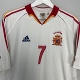 Shop 2004/05 SPAIN RAUL #7 AWAY SHIRT (L) ADIDAS, classic football shirts, vintage football shirts & retro soccer jerseys at Cult Kits