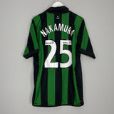 Shop 2006/07 CELTIC NAKAMURA #25 AWAY SHIRT (XL) NIKE, classic football shirts, vintage football shirts & retro soccer jerseys at Cult Kits