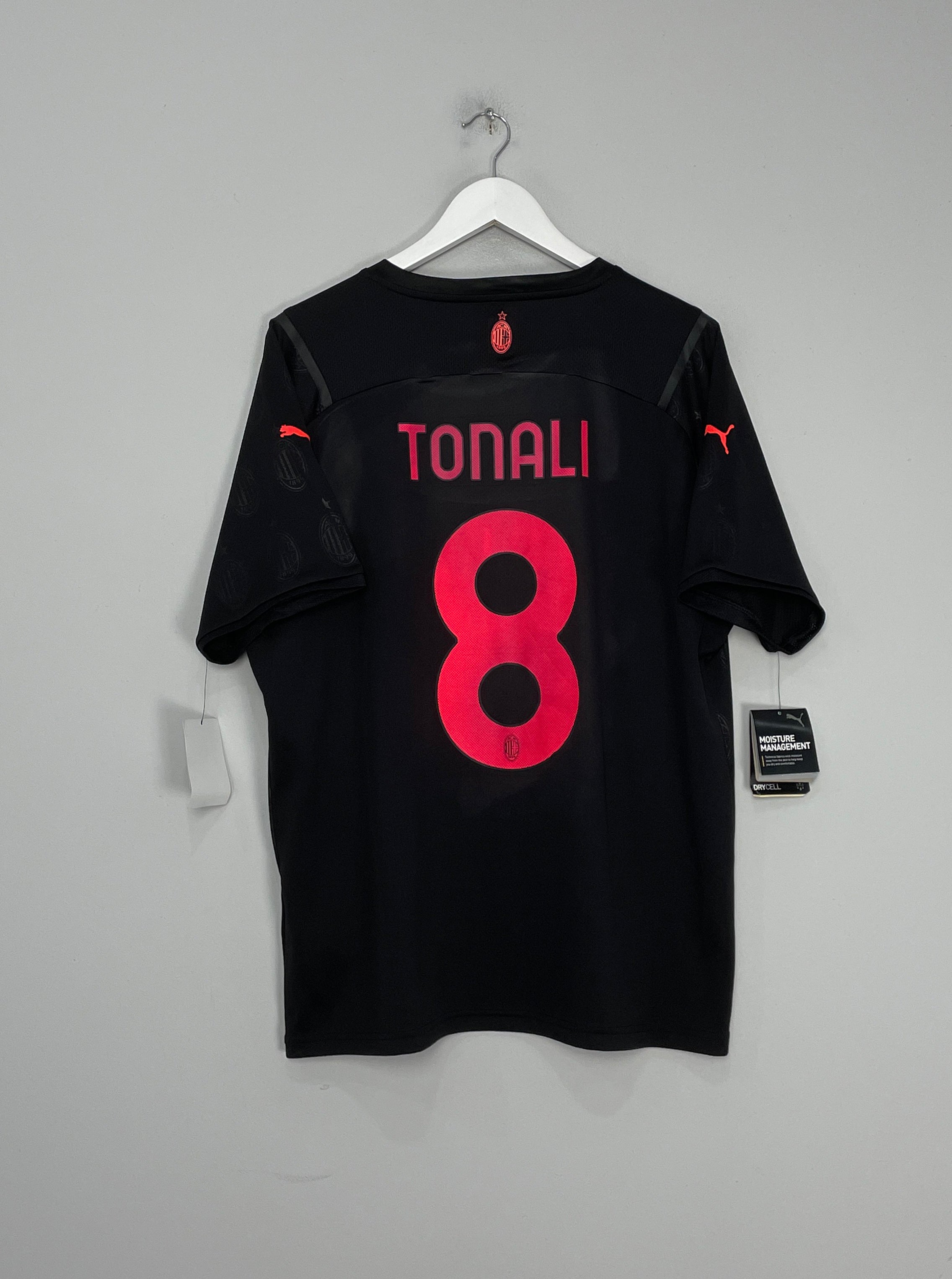 Shop 2021/22 AC MILAN TONALI #8 THIRD SHIRT (XL) PUMA, classic football shirts, vintage football shirts & retro soccer jerseys at Cult Kits