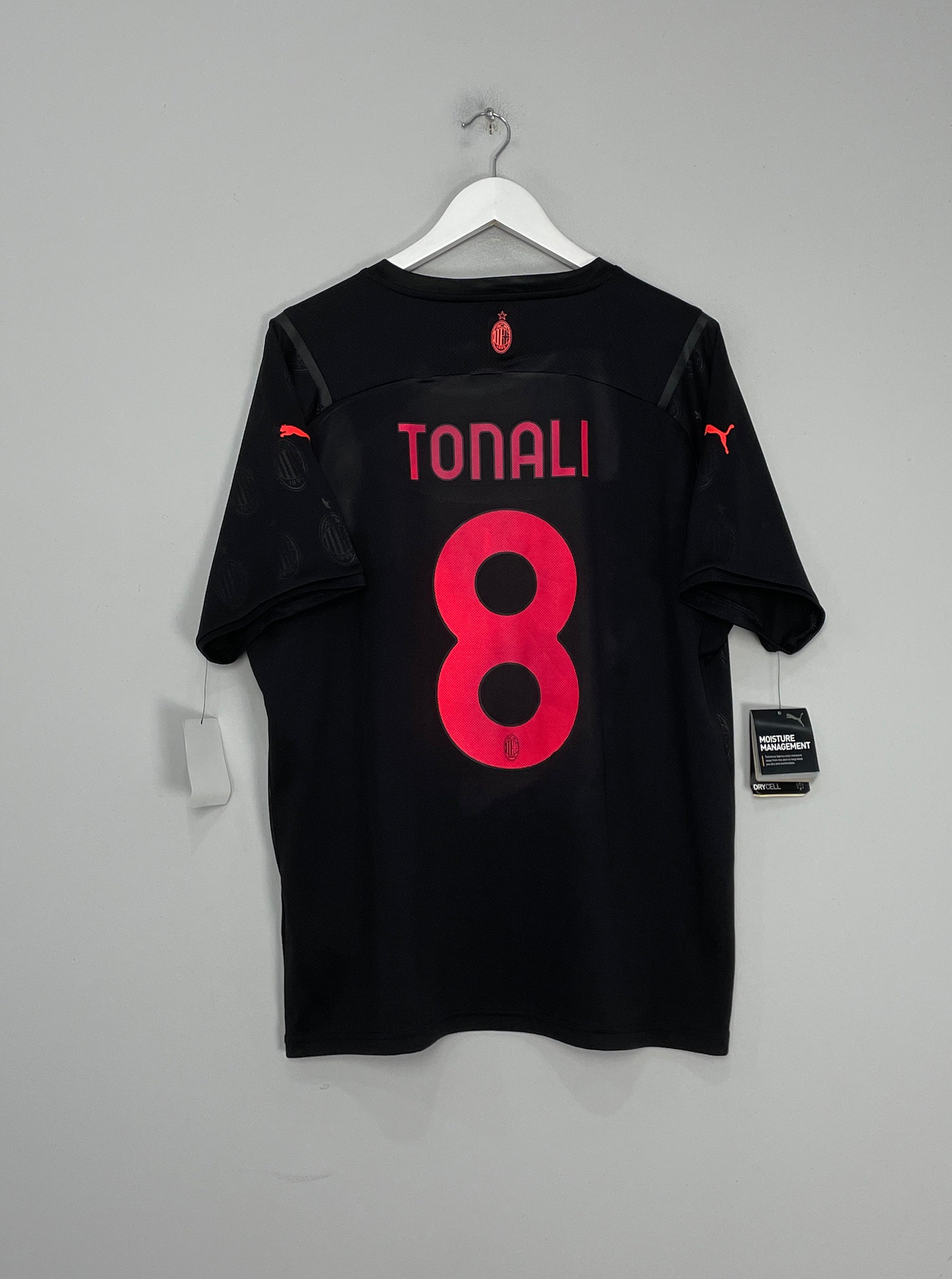 Shop 2021/22 AC MILAN TONALI #8 THIRD SHIRT (XL) PUMA, classic football shirts, vintage football shirts & retro soccer jerseys at Cult Kits