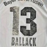 1999/00 Bayer Leverkusen Ballack #13 Away Shirt (M) Adidas