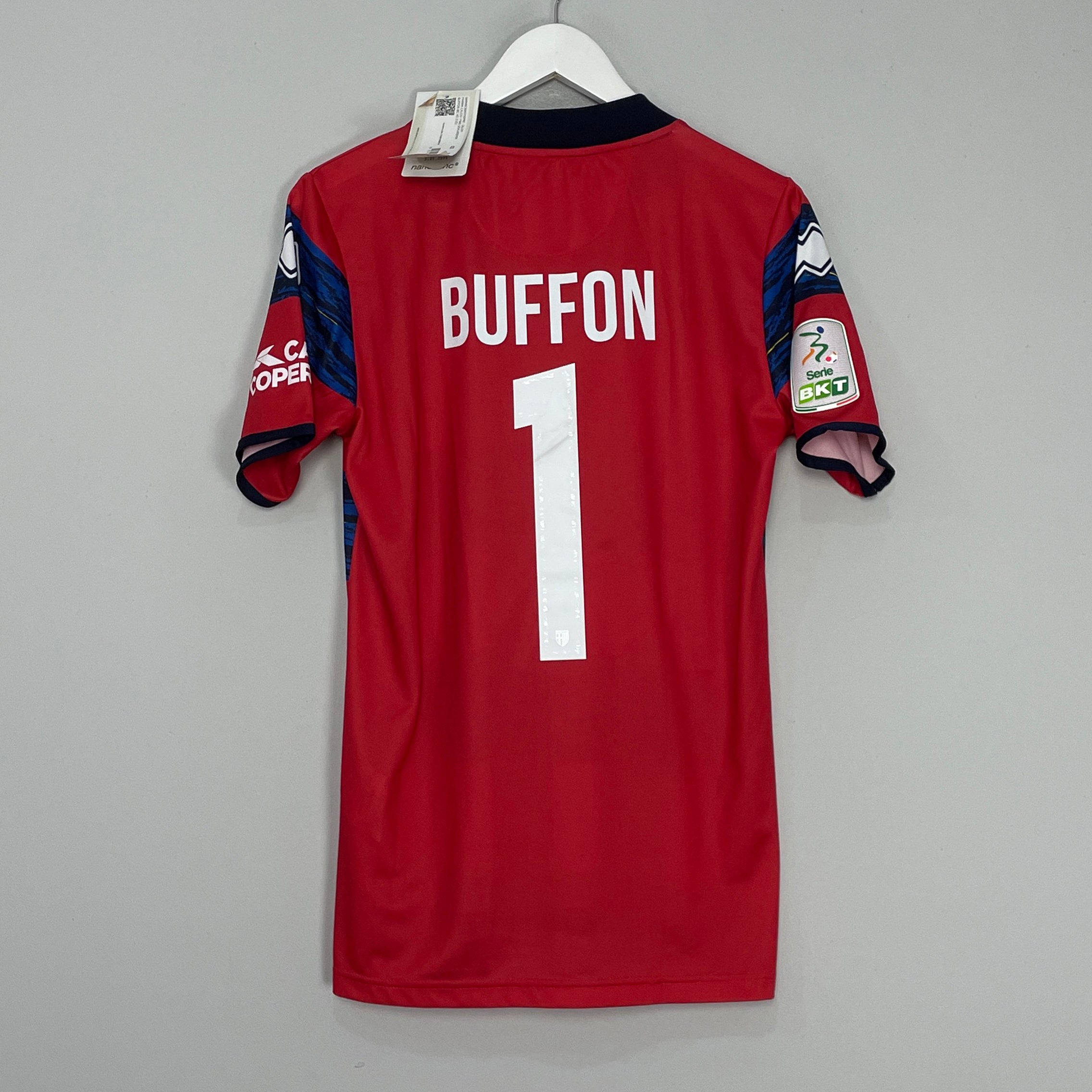 Shop 2021/22 PARMA BUFFON #1 *BNWT* GK SHIRT (M) ERREA, classic football shirts, vintage football shirts & retro soccer jerseys at Cult Kits