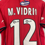 2002/03 OSASUNA VIDRIO #12 *BNWT* HOME SHIRT (S) ASTORE