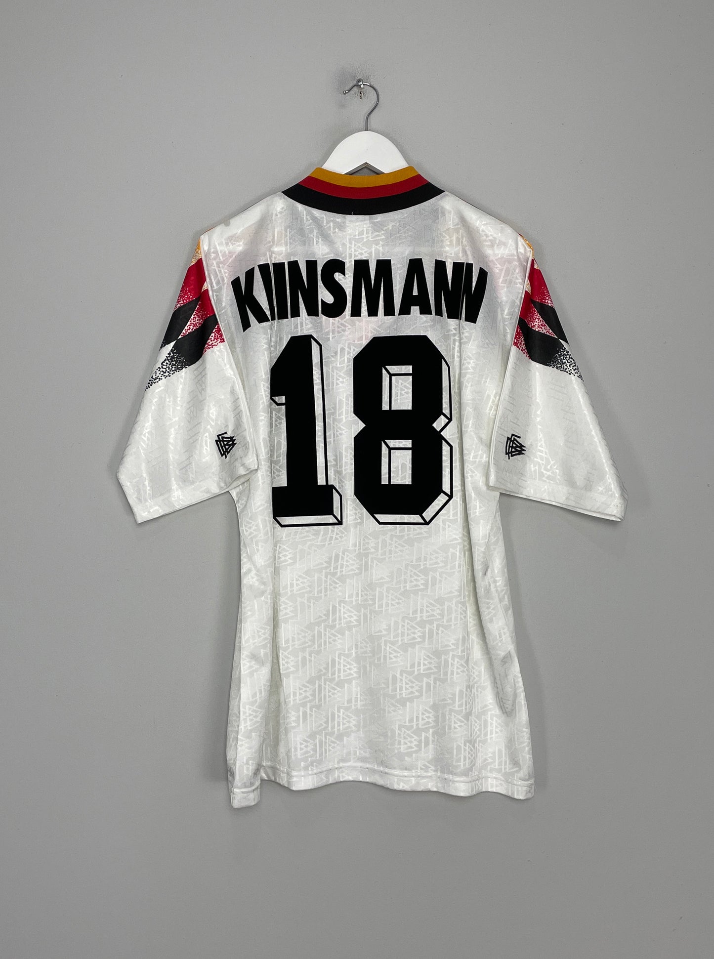 1994/96 GERMANY KLINSMANN #18 HOME SHIRT (L) ADIDAS