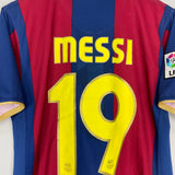 2007/08 BARCELONA MESSI #19 HOME SHIRT (M) NIKE