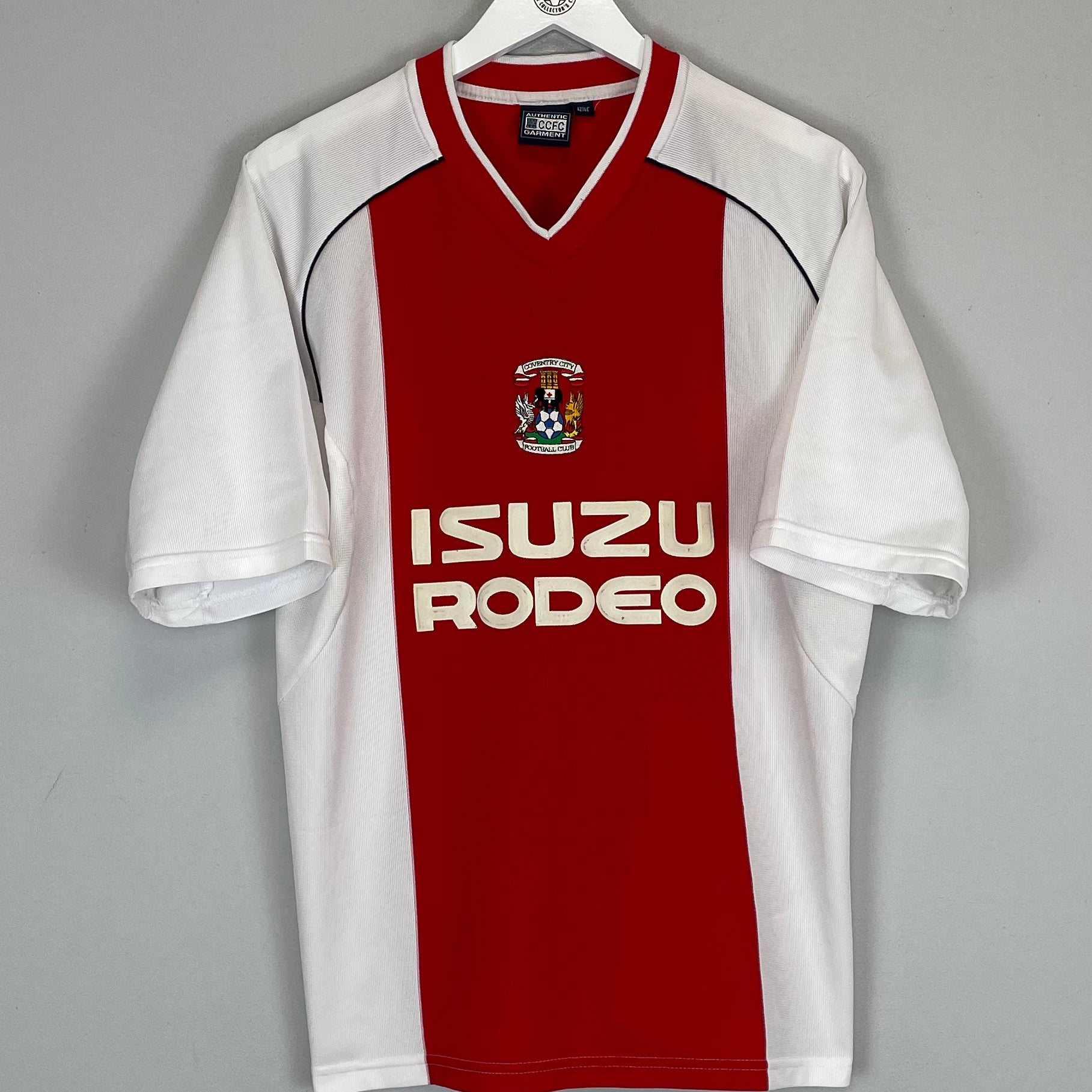 Shop 2003/05 COVENTRY CITY AWAY SHIRT (L) OM, classic football shirts, vintage football shirts & retro soccer jerseys at Cult Kits