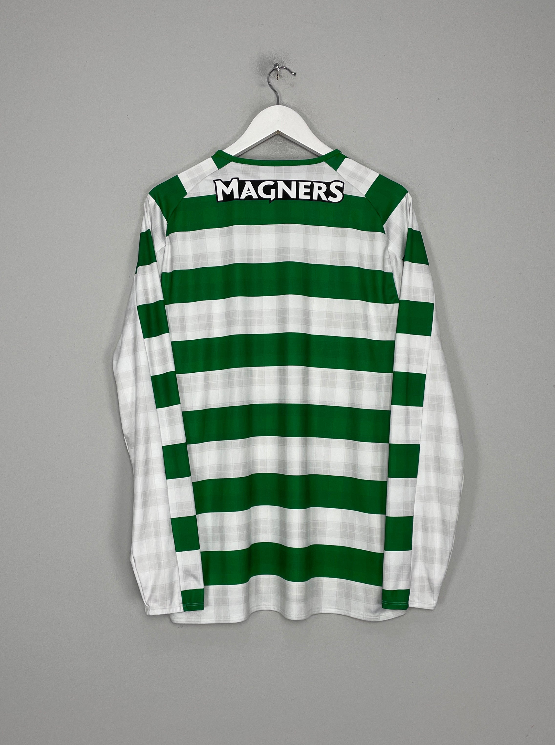 Shop 2018/19 CELTIC L/S HOME SHIRT (XL) NEW BALANCE, classic football shirts, vintage football shirts & retro soccer jerseys at Cult Kits