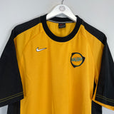 Shop 1999 LA GALAXY TRAINING SHIRT (M) NIKE, classic football shirts, vintage football shirts & retro soccer jerseys at Cult Kits