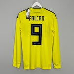 2018/19 COLOMBIA FALCAO #9 *BNWT* L/S HOME SHIRT (S) ADIDAS