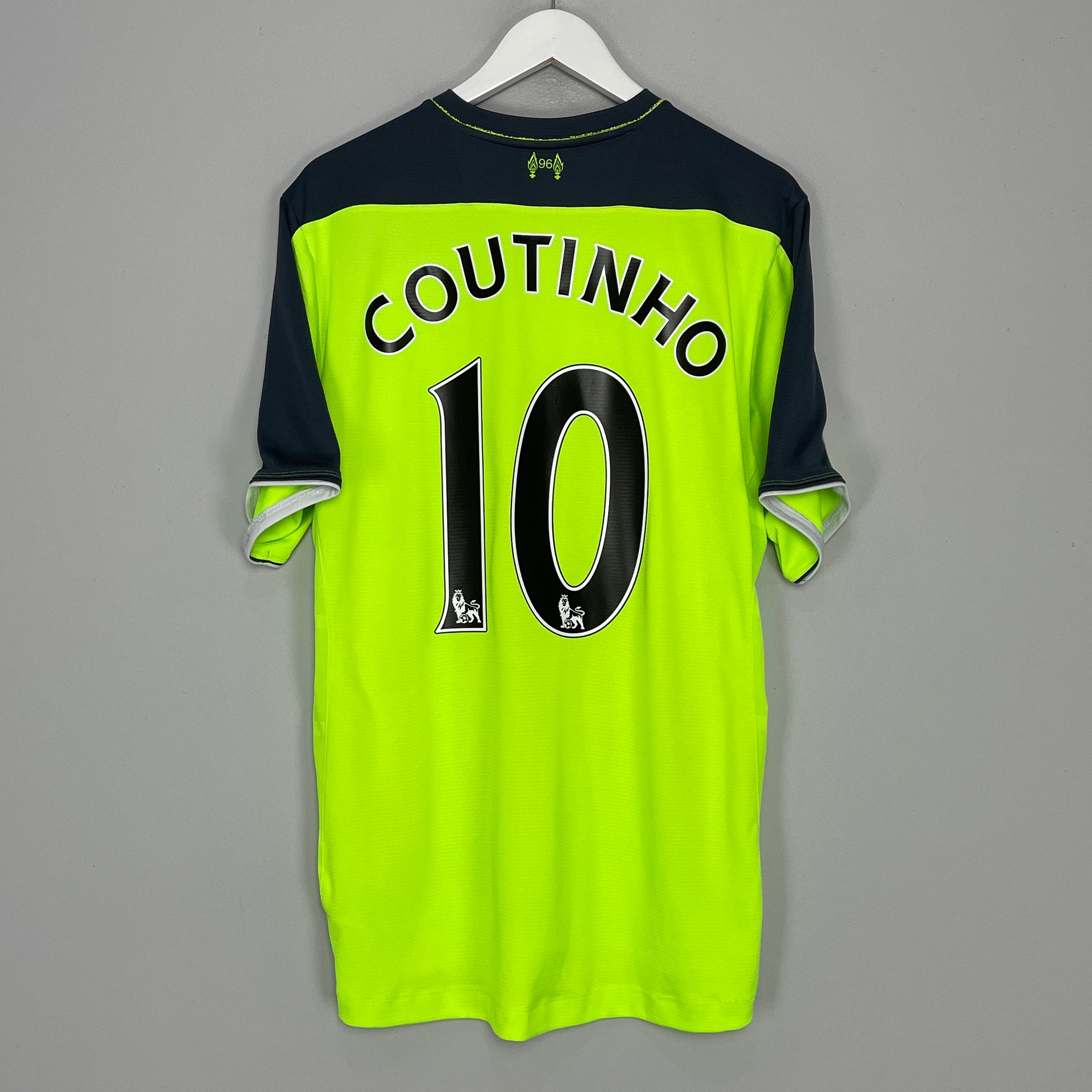Shop 2016/17 LIVERPOOL COUTINHO #10 THIRD SHIRT (XL) NEW BALANCE, classic football shirts, vintage football shirts & retro soccer jerseys at Cult Kits
