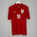 Shop 2013/14 ENGLAND ROONEY #10 *150 YEARS* AWAY SHIRT (L) NIKE, classic football shirts, vintage football shirts & retro soccer jerseys at Cult Kits