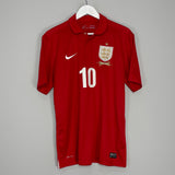 Shop 2013/14 ENGLAND ROONEY #10 *150 YEARS* AWAY SHIRT (L) NIKE, classic football shirts, vintage football shirts & retro soccer jerseys at Cult Kits