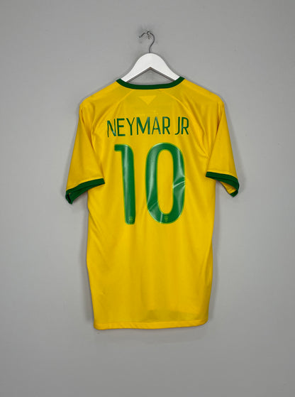 2014/15 BRAZIL NEYMAR #10 HOME SHIRT (M) NIKE
