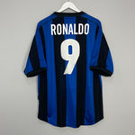 Image of the Inter Milan Ronaldo shirt from the 1999/00 season