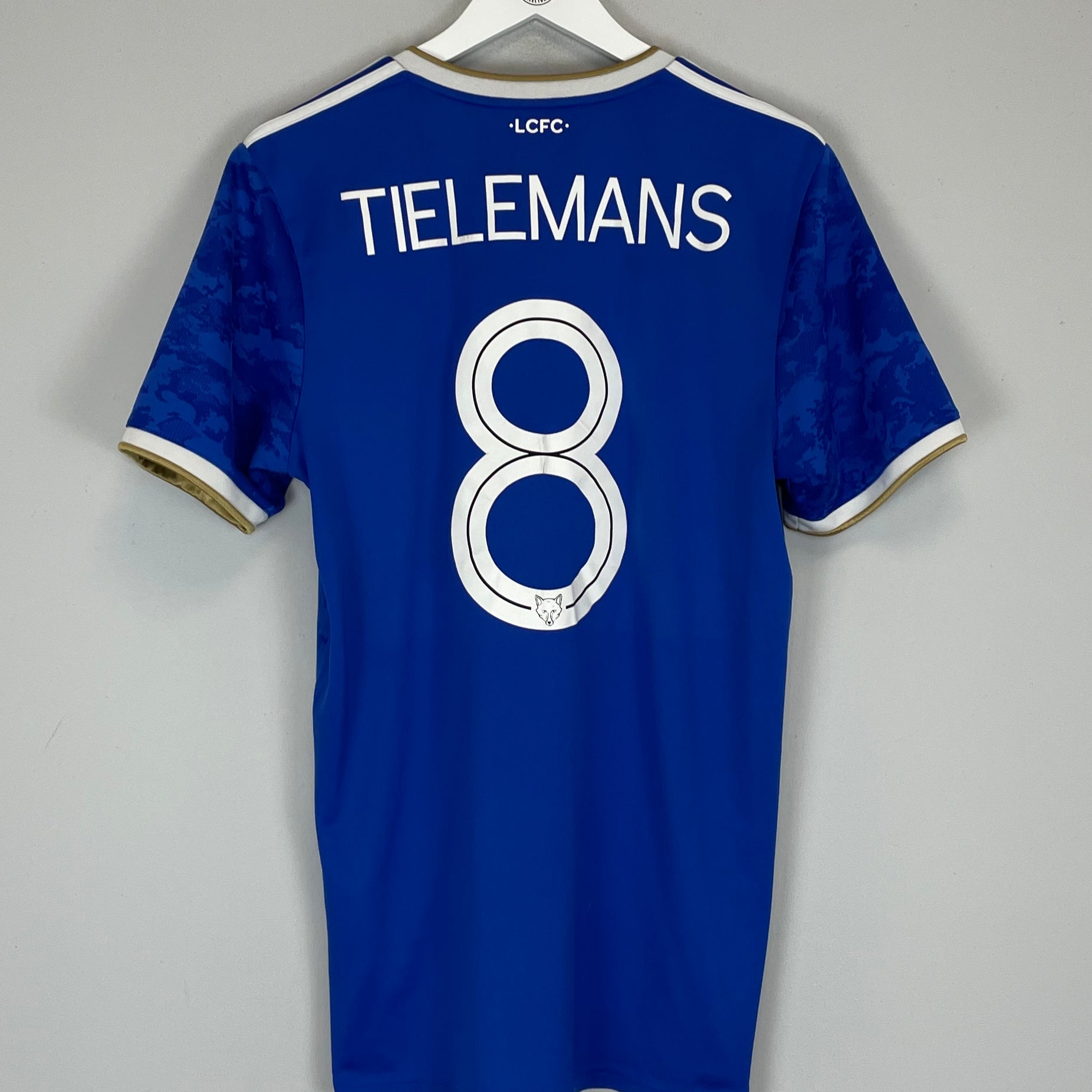 Shop 2021/22 LEICESTER CITY TIELEMANS #8 HOME SHIRT (L) ADIDAS, classic football shirts, vintage football shirts & retro soccer jerseys at Cult Kits