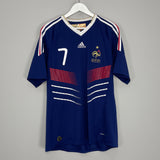 Shop 2009/10 FRANCE RIBERY #7 HOME SHIRT (L) ADIDAS, classic football shirts, vintage football shirts & retro soccer jerseys at Cult Kits