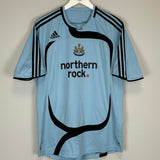 2007/08 NEWCASTLE UNITED SMITH #17 AWAY SHIRT (M) ADIDAS