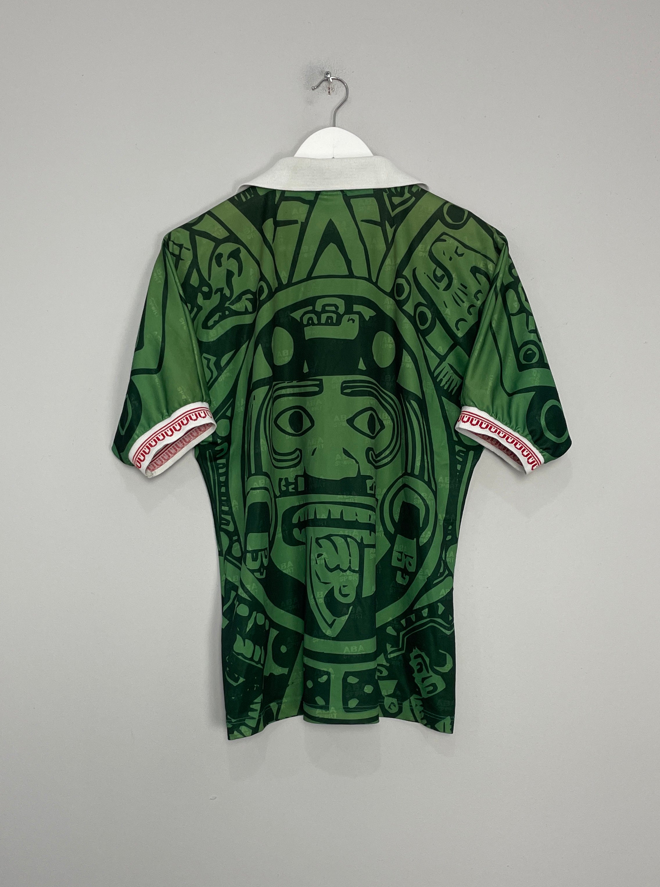 Shop 1998/99 MEXICO HOME SHIRT (M) ABA SPORT, classic football shirts, vintage football shirts & retro soccer jerseys at Cult Kits