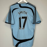 2007/08 NEWCASTLE UNITED SMITH #17 AWAY SHIRT (M) ADIDAS