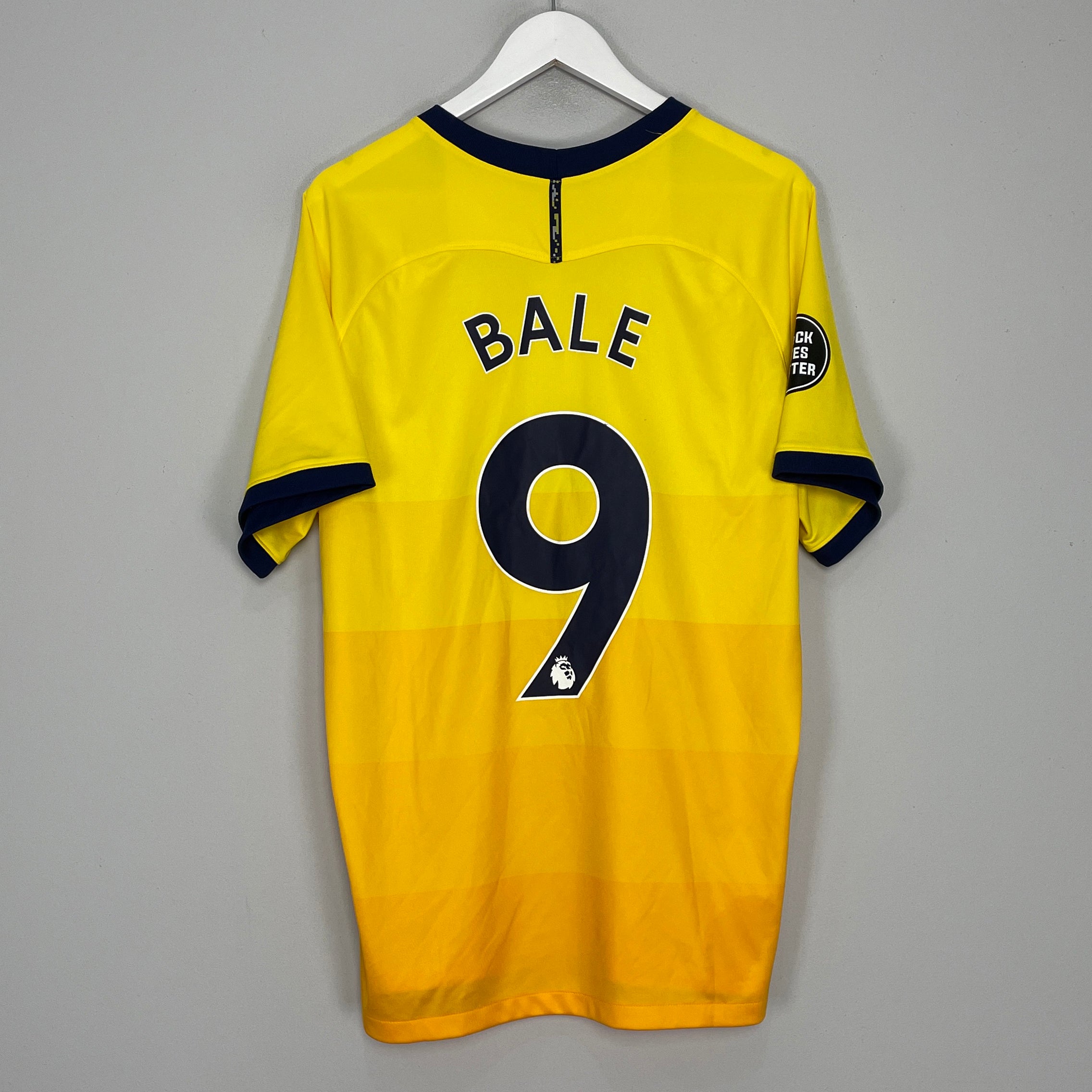 Shop 2020/21 TOTTENHAM HOTSPUR BALE #9 THIRD SHIRT (XL) NIKE, classic football shirts, vintage football shirts & retro soccer jerseys at Cult Kits