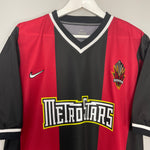 Shop 2000/01 NY/NJ METROSTARS HOME SHIRT (L) NIKE, classic football shirts, vintage football shirts & retro soccer jerseys at Cult Kits