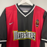 Shop 2000/01 NY/NJ METROSTARS HOME SHIRT (L) NIKE, classic football shirts, vintage football shirts & retro soccer jerseys at Cult Kits