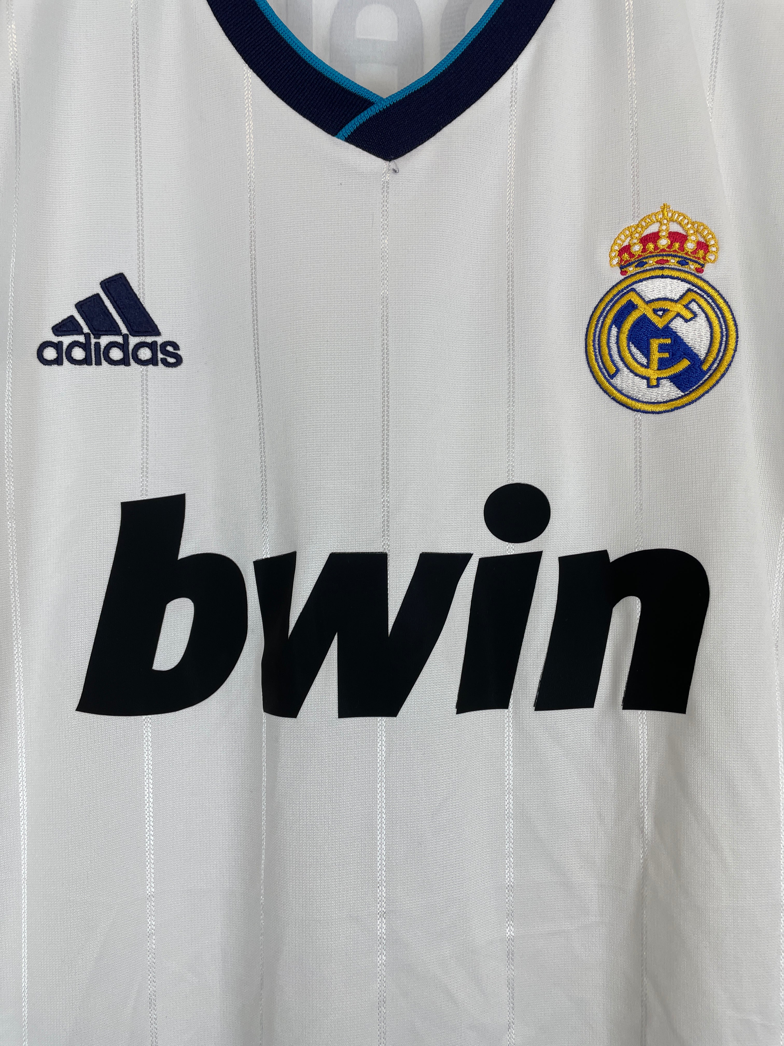 Shop 2012/13 REAL MADRID RONALDO #7 L/S HOME SHIRT (L) ADIDAS, classic football shirts, vintage football shirts & retro soccer jerseys at Cult Kits