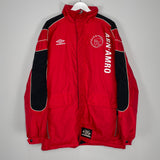 1998/99 AJAX BENCH COAT (XL) UMBRO