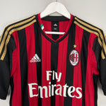 Shop 2013/14 AC MILAN KAKA #22 HOME SHIRT (S) ADIDAS, classic football shirts, vintage football shirts & retro soccer jerseys at Cult Kits