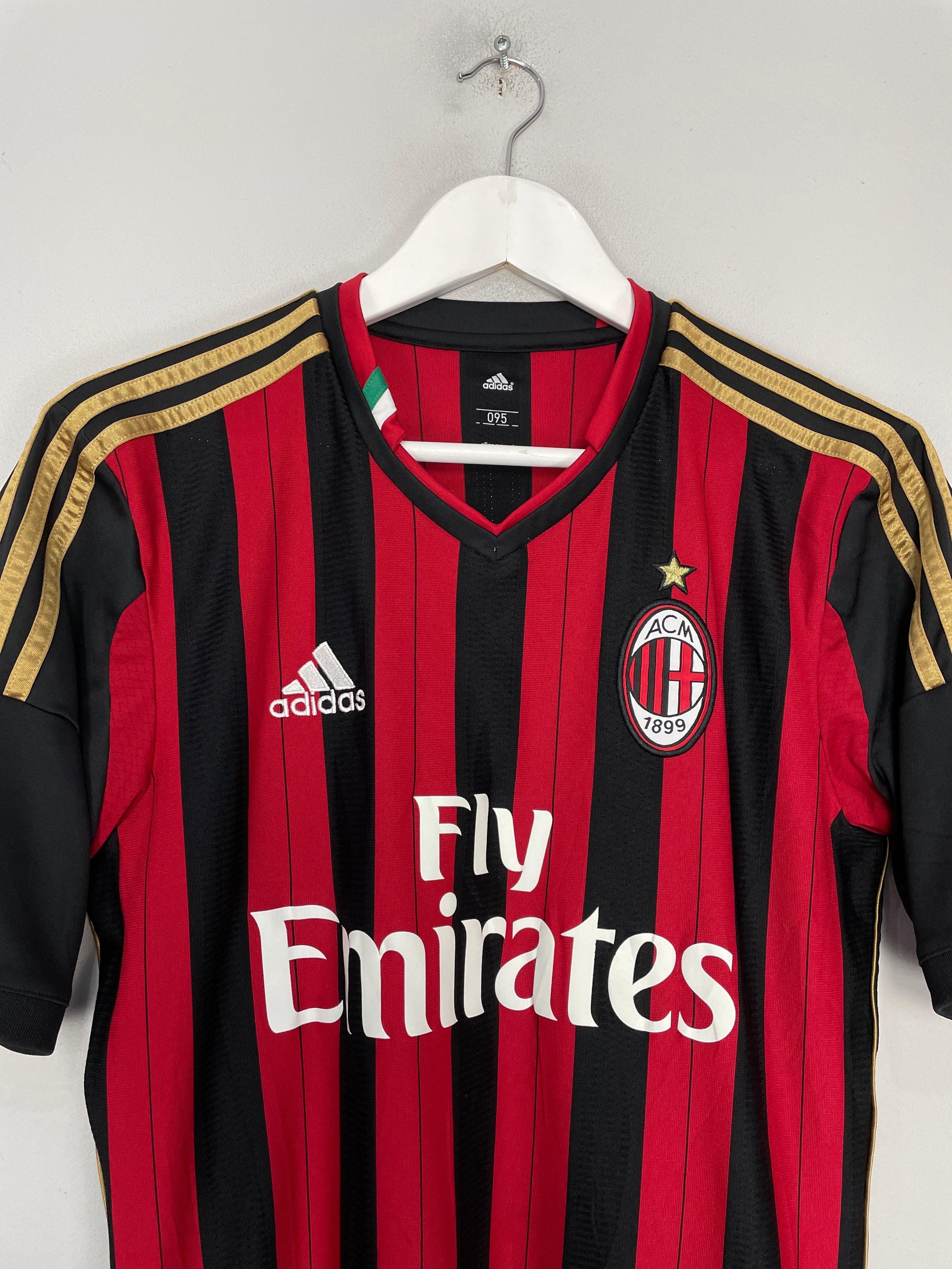 Shop 2013/14 AC MILAN KAKA #22 HOME SHIRT (S) ADIDAS, classic football shirts, vintage football shirts & retro soccer jerseys at Cult Kits