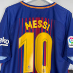 Shop 2017/18 BARCELONA MESSI #10 *BNWT* HOME SHIRT (XL) NIKE, classic football shirts, vintage football shirts & retro soccer jerseys at Cult Kits